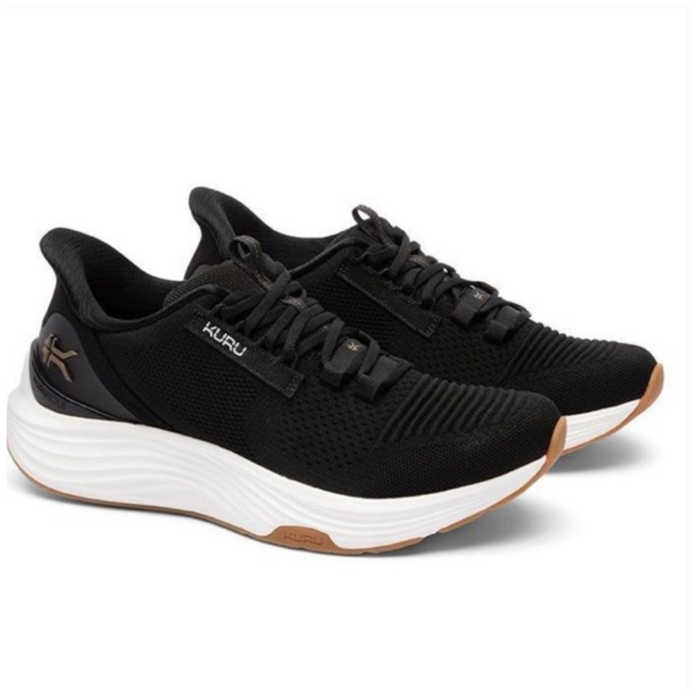 KURU • Atom 2 Black Athletic Shoes Sneakers Incudes Box